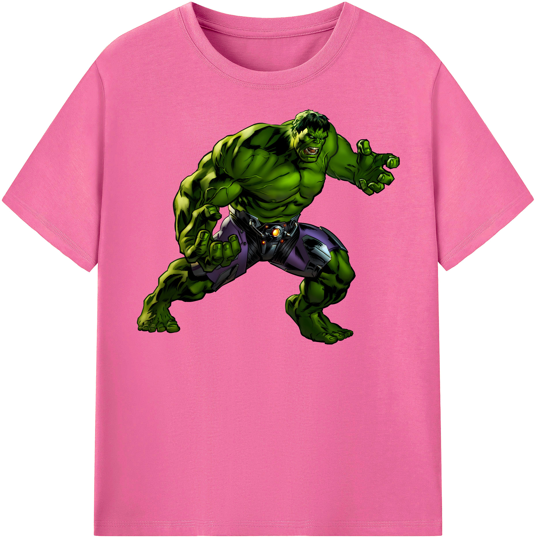 （画像用） アベンジャーズ The Avengers レディースカジュアルプリントTシャツ（綿100％）